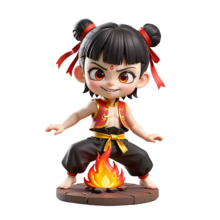 Ne Zha character illustration